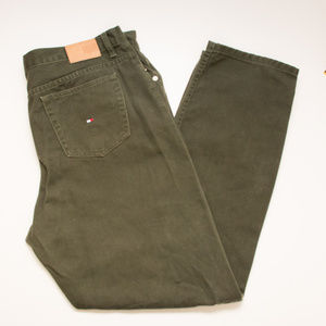 Tommy Hilfiger Women’s Y2K Green High Rise Jeans